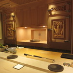 祇園 鮨 忠保 - 店内