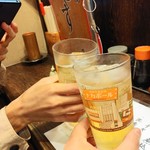 Toriyasu - 中野生まれのナカボール420円でかんぱ～い♪