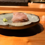 焼き鳥 とりら - ささみ昆布〆サンド