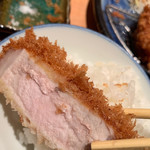 とんかつ檍 銀座8丁目店 - 上ロースかつ定食(200g)