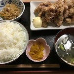 Nozomi Oshokuji Kissa - とりのから揚げ定食　850円