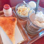 アリコベール - 料理写真:レギュラーモーニングとカフェオレ