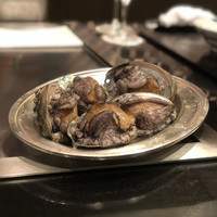 レストラン ロワール 鉄板焼 - アワビ