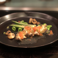 レストラン ロワール 鉄板焼 - アワビのステーキ