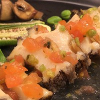 レストラン ロワール 鉄板焼 - アワビのステーキ