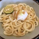 うどん村 - 釜抜きのしょうゆうどん（ワガママ注文です）