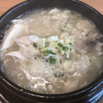 Korean Modern Dinning KANTON - 参鶏湯アップ