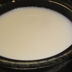 焼鳥・元気 - ここからワクワク＾＾鍋の始まり～・・・出汁