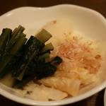 酒菜坊 橋蔵 - お新香盛り合わせ　ズームアップ