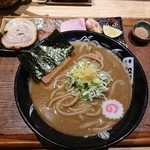 中華蕎麦 とみ田 - 2019年9月　中華そば+特選焼豚トッピング　1000+650円