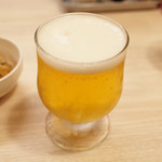 トンテキ食堂8 - 生ビールグラス(300円)