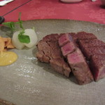 くいしんぼー山中 - 最上特選近江牛ヒレ　ズーム