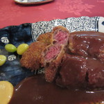 くいしんぼー山中 - ビーフカツレツ　ズーム