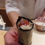 銀座 しのはら - ベッタラ手巻き