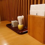 うな明 - テーブルセット