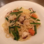 PASTAVOLA - タコとニンニクの芽のパスタ（オイル）