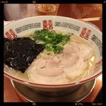 佐賀ラーメン　美登里 - 味自慢らーめん　大盛り　８００円