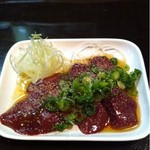 焼鳥　亘　わたる - レバ刺し