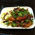 焼鳥　亘　わたる - 今治風鶏皮鉄板焼