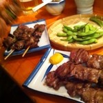 奥ちゃん - ブタのやきとり。