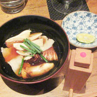 霞町三◯一ノ一 - 松茸のお椀