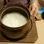 和ごころ 泉 - 新米はそのままの白ご飯で。