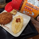 Marugame Seimen - だしソースで天ぷらを