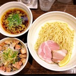 櫻井中華そば店 - つけそば、炙りチャーシュー丼