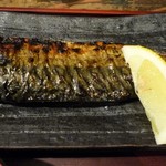 炭火焼食堂 こがね屋 - さばの塩焼き