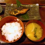 炭火焼食堂 こがね屋 - 銀しゃけの塩焼き定食