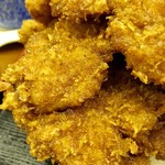 ニコニコ亭 - ソースを潜らせてあるのにクリスピーな食感でした【料理】