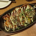 Hiroshima Okonomiyaki Teppanyaki Kurahashi - とん平焼き