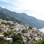 Terrazza Belvedere - ポジターノが見えてきました