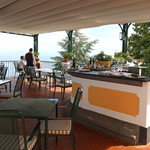 Terrazza Belvedere - 私達は左角のテーブルへ・・