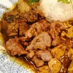 大衆中遊華食堂 八戒 - 羊の親子カリイ(生ラムクミンカリィ、マトンカリィ)