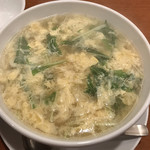 中国料理 龍薫 - 蛋花湯：卵スープ