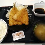 吉野家 - アジフライ定食　¥591/込