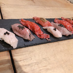 Yakinikusekaichampion - 肉寿司