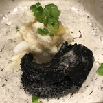 髙橋 謙太郎 - 栗、すみイカのオクラ和え