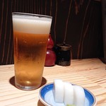蕎麦・酒・小料理 壱 - お通し(板わさ)