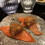 髙橋 謙太郎 - 琵琶マス、無花果の天ぷら