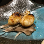 髙橋 謙太郎 - 伊勢海老の蝋焼き、天然舞茸