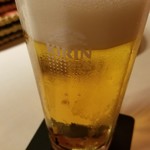 チャーリーズ - 生ビール(キリンラガー)(640円)