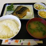 レストラン味彩 - 鯖の塩焼き定食（日替わりランチ）