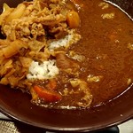 すき家 - あいがけカレー