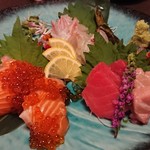 米と魚 酒造 米家ル - 料理写真:三種盛り合わせ