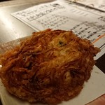 米と魚 酒造 米家ル - 料理写真:桜エビと玉ねぎのかき揚げ