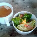 Yuzunohana Dainingu - スープにサラダ