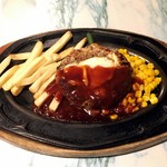 レストランオオタニ - ハンバーグステーキ（玉子）