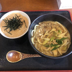 Kare Udon Fuukidou - 富貴堂カレーうどん＋とろろ明太子丼